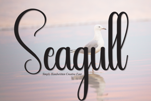 Related font Seagull
