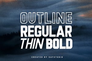 Related font Neotheric DEMO