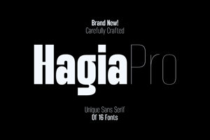 Hagia Pro Bold