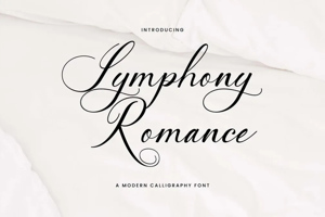 Related font Symphony Romance Wedding Fancy
