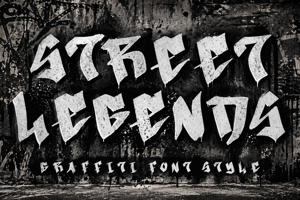 Related font Street Legends