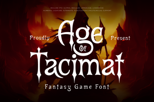 Related font Age Of Tacimat