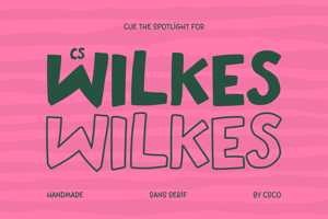 Related font CS Wilkes