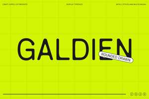 Galdien Rounded Drawn