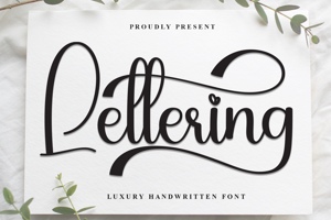 Related font Lettering