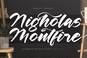 Related font Nigholas Montfire