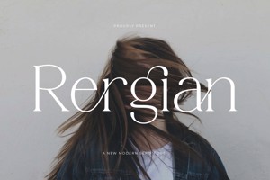 Related font Rergian