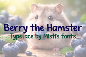 Related font Berry the Hamster