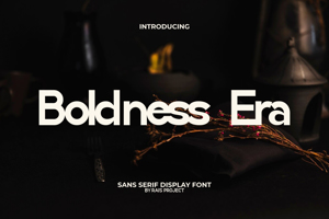 Related font Boldness Era