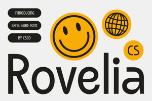 Related font CS Rovelia