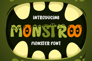 Related font Monstroo