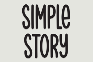 Related font Simple Story