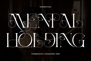 Related font MENTAL HOLDING