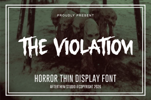 Related font The Violation