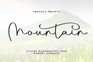 Related font Mountain