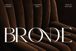 Related font Bronde
