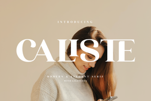 Related font Caliste