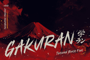 Related font Gakuran