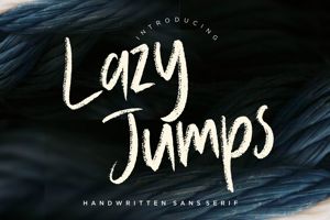 Lazy Jumps Sans Serif