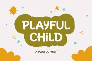 Related font Playful Child Kawaii Bubble