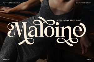 Related font Maloine