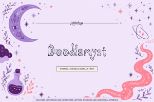 Related font Doodlemyst