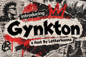 Related font Gynkton