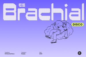 Related font CS Brachial Disco