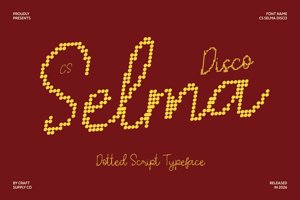 Related font CS Selma Disco