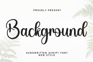 Related font Background