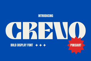 Related font CREVO