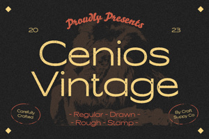 Cenios Vintage Stamp