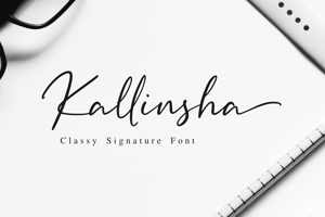 Related font Kallinsha