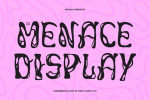 Related font CS Menace