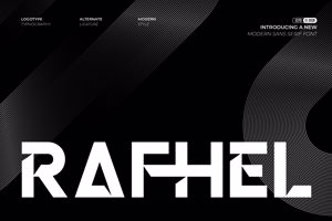 Related font Rafhel