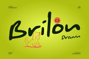 Related font CS Brilon Drawn