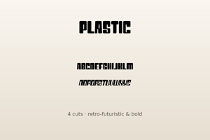 Related font Plastic