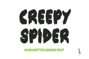 Related font Creepy Spider