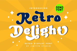 Retro Delight Font