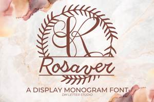 Rosaver Split Monogram