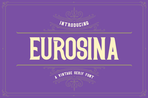 Related font EUROSINA
