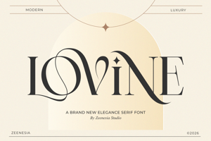 Related font Lovine Only