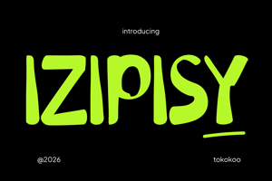 Related font Izipisy