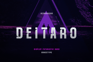 Related font Deitaro