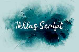i Ikhlas Script