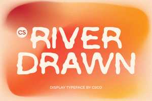 Related font CS River Drawn