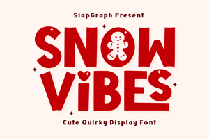 Related font Snow Vibes