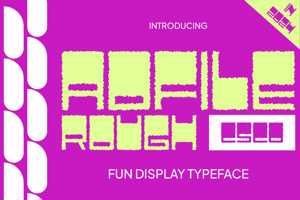 Related font Adfile Rough