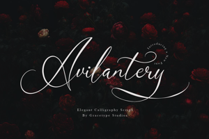 Related font Avilantery
