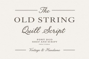 Related font Old String Serif